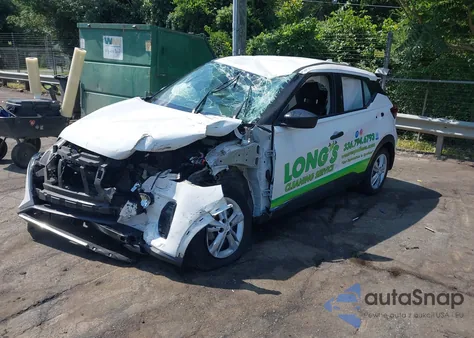 2021 Nissan Kicks S Xtronic Cvt z USA, uszkodzony, nr VIN 3N1CP5BV7ML529200